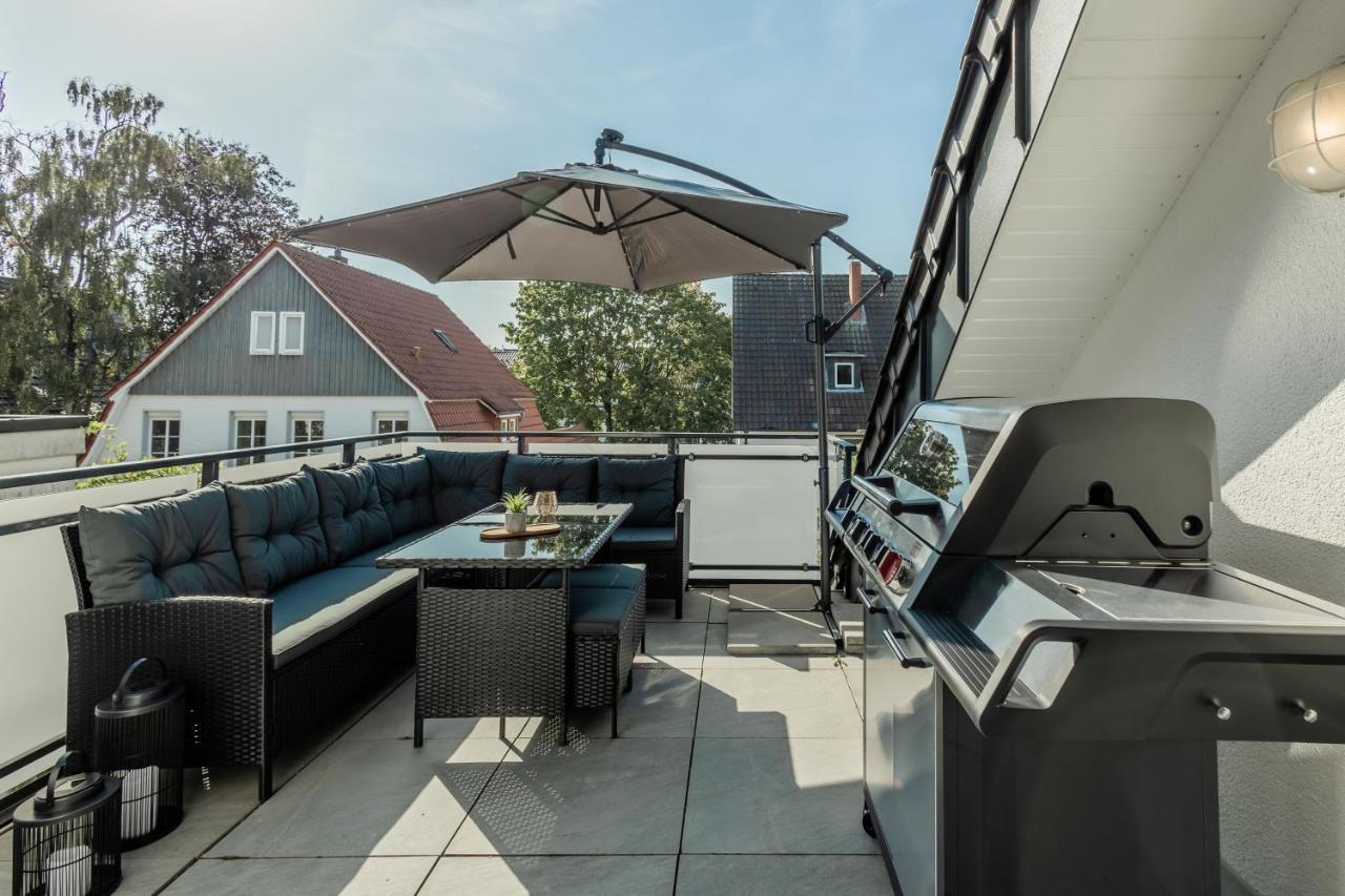 Gt-City Suite 01 I Gasgrill I Smart-Tv I Balkon Gütersloh Exterior foto